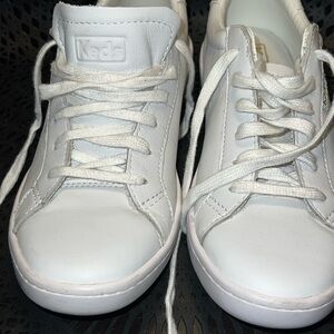 Keds All-White Ortholite Sneakers